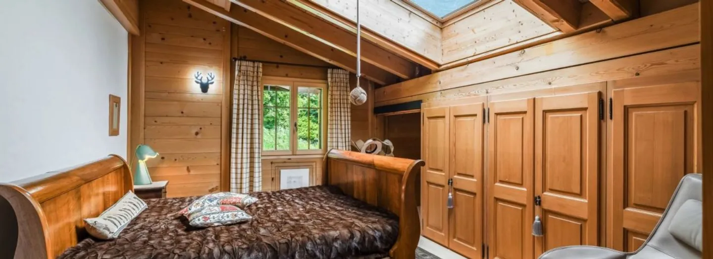 Magnifique appartement de 5,5 pièces avec vue panoramique sur les Alpes - Château-d'Oex - Photo 4 sur 12