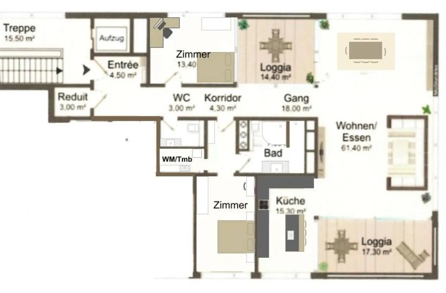 Elegante appartamento executive di 150 m2 con vista sulle Alpi e sul lago di Zurigo - Foto 38 di 45