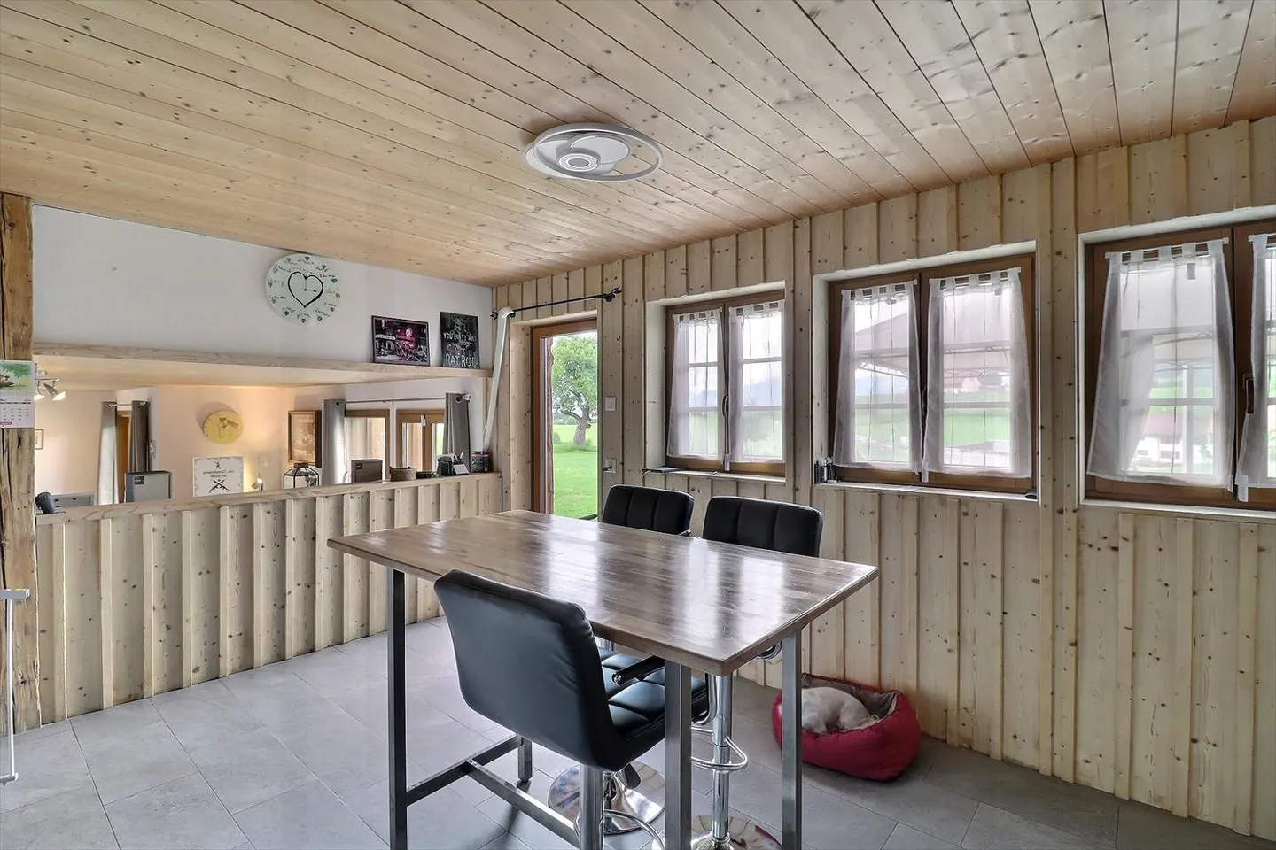 Appartement 4,5 pièces au rez-de-jardin d'une ferme totalement rénovée - Foto 7 di 10