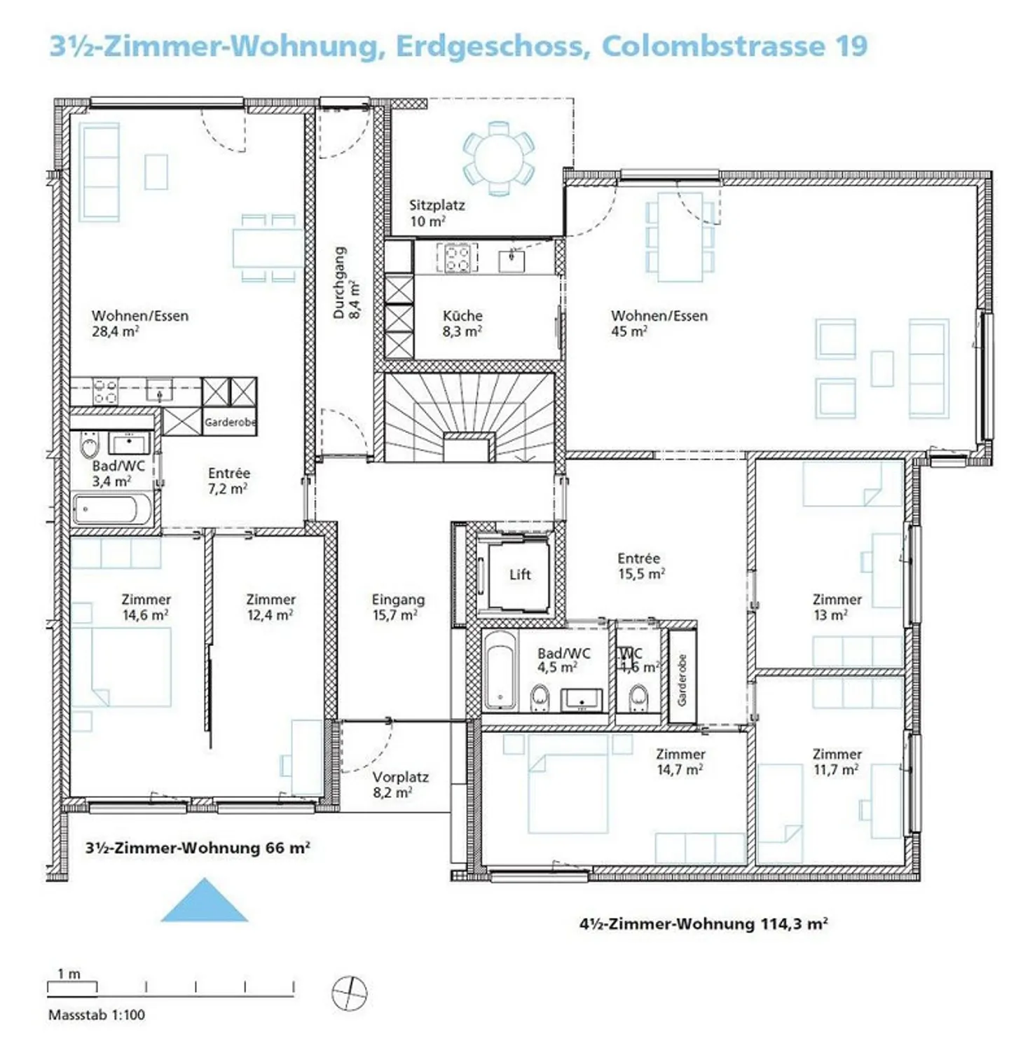 Modernes Apartment im Westen von Bern - Foto 6 von 6
