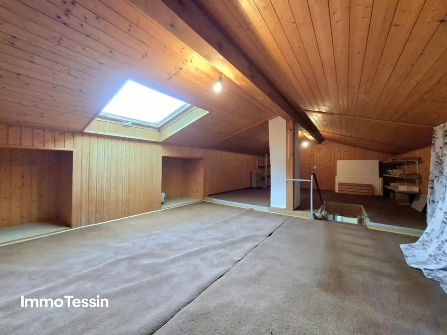 Maison ensoleillée avec une vue magnifique sur la nature tessinoise avec un grand espace extérieur entre Bellinzona et le col du Lukmanier - Photo 12 sur 13