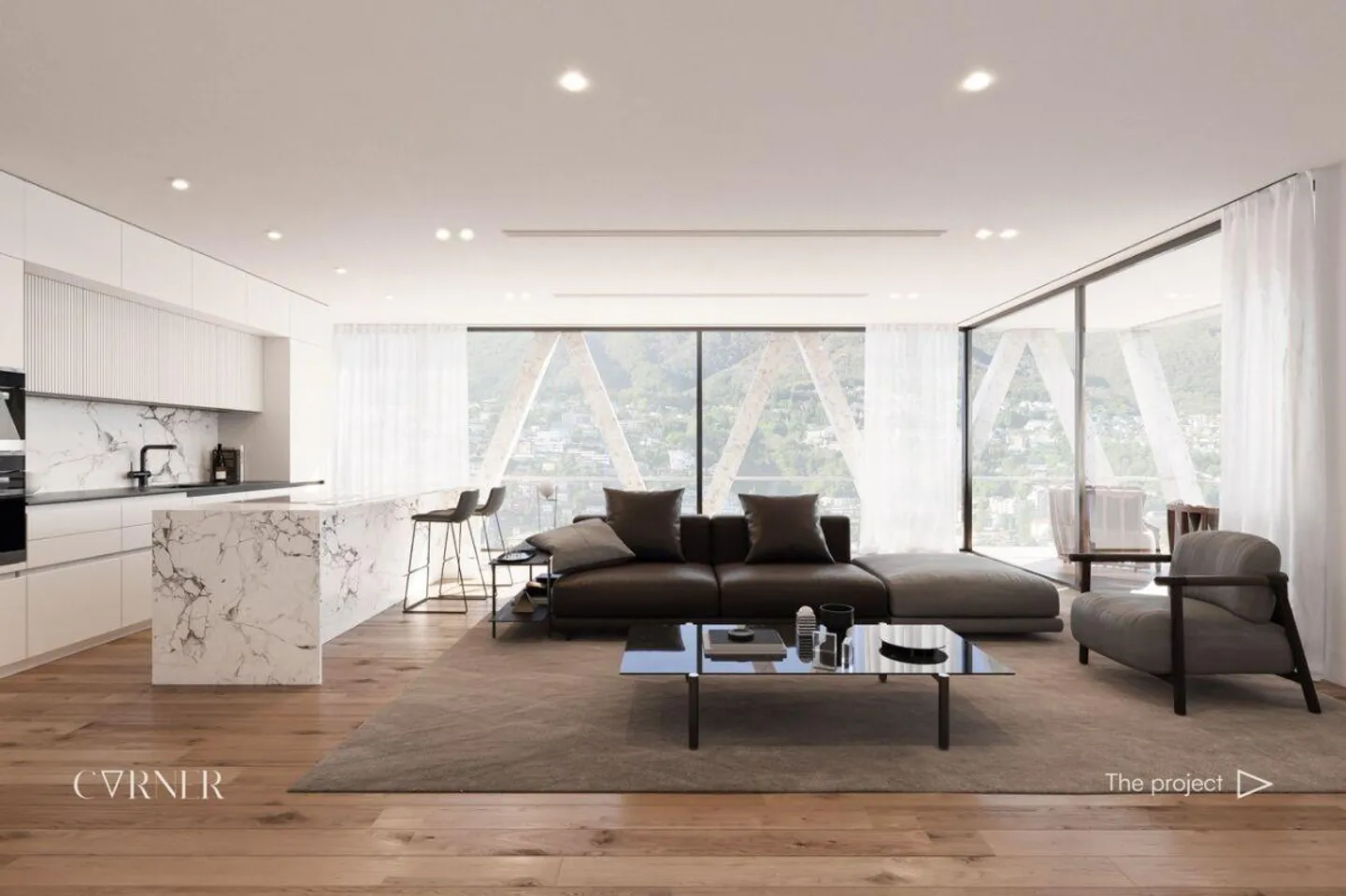 Penthouse di Lusso con Terrazza Panoramica - Foto 4 di 7