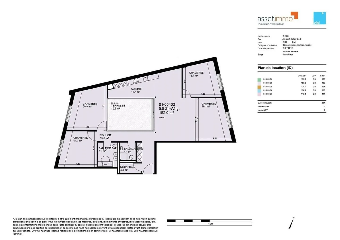 Stilvolles Apartment mit Atrium - Foto 11 von 11