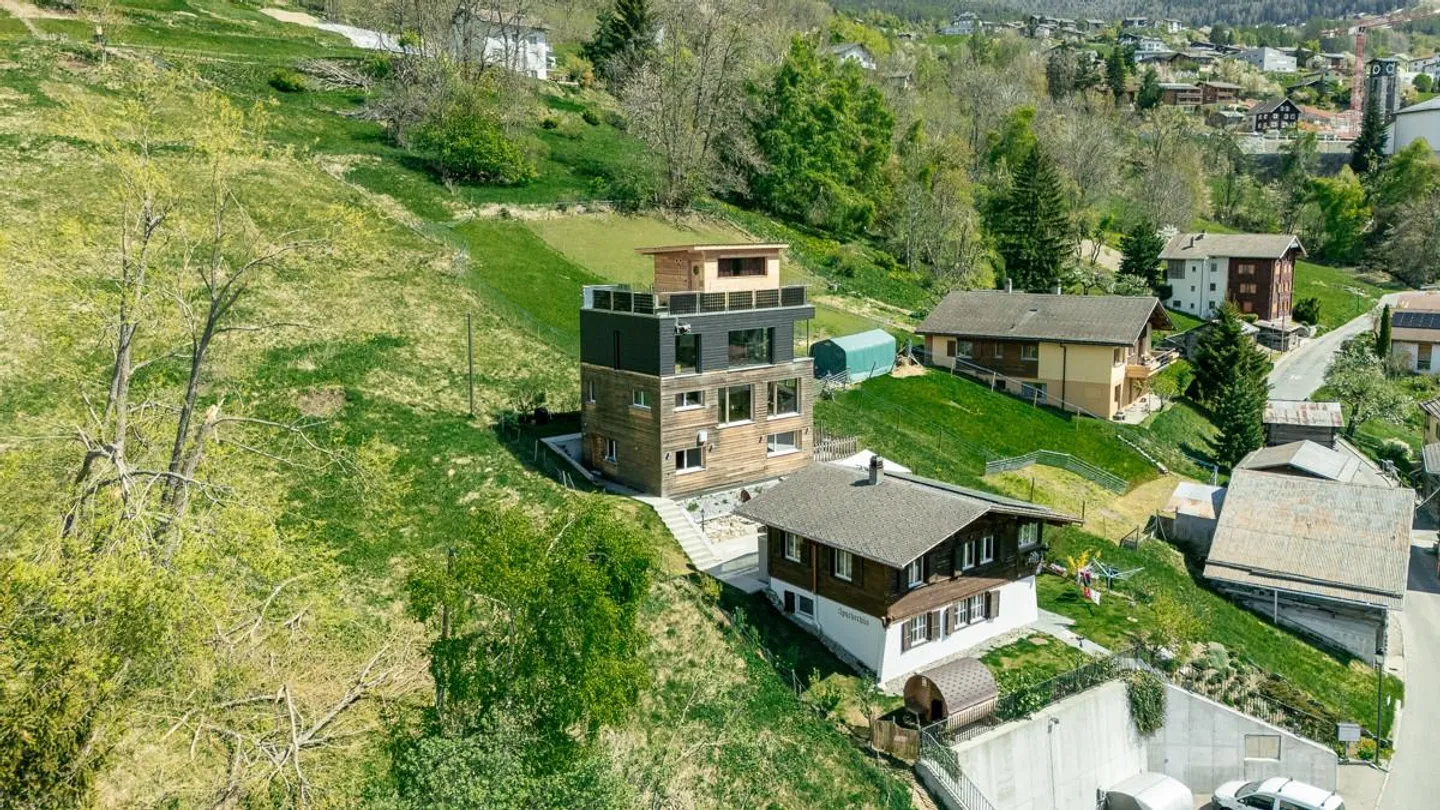 Modernes Zweifamilienhaus in Bürchen - Foto 21 von 21