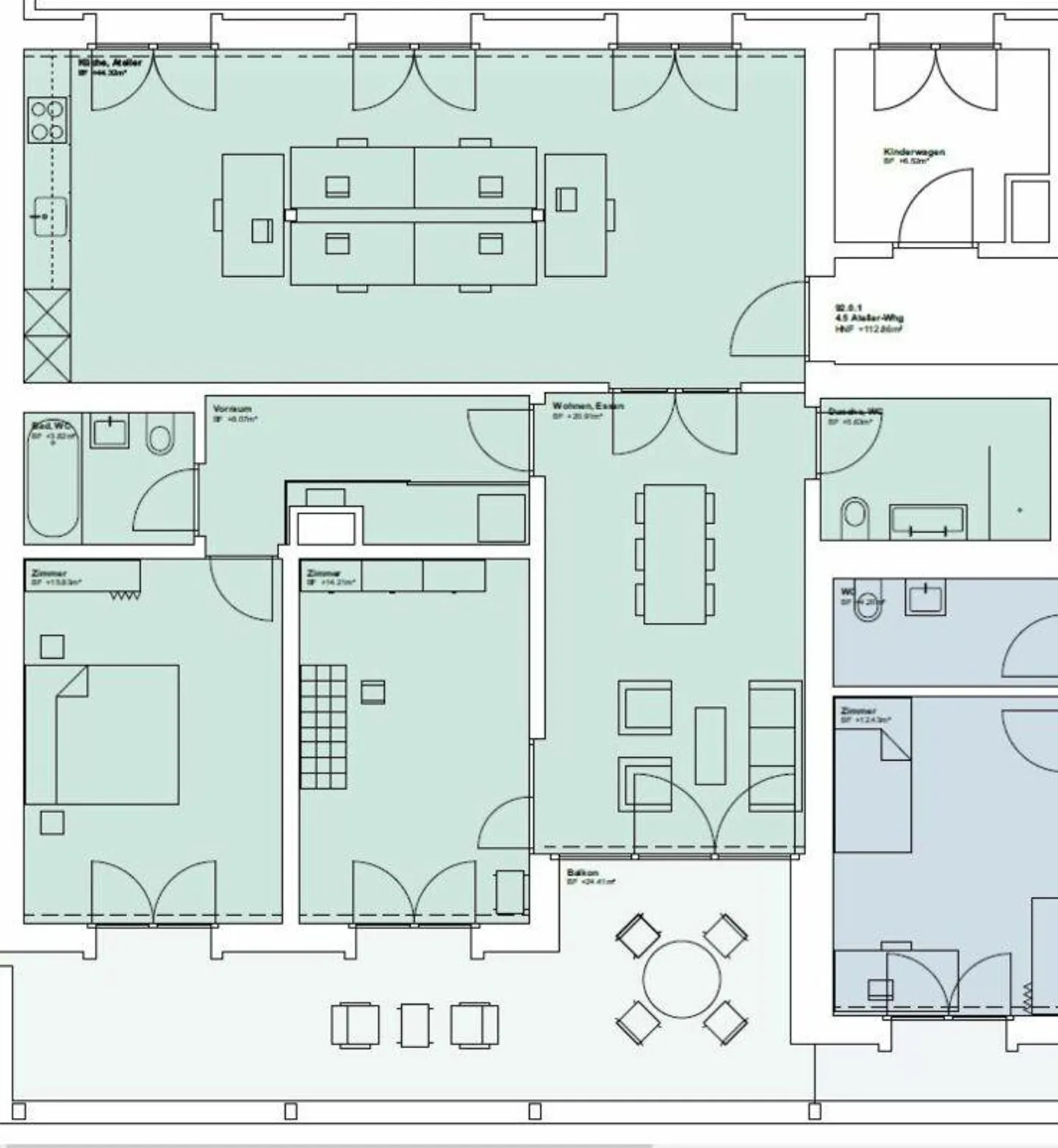 Ampio Appartamento Atelier nel Quartiere Suburbano di Schweighof - Foto 7 di 7