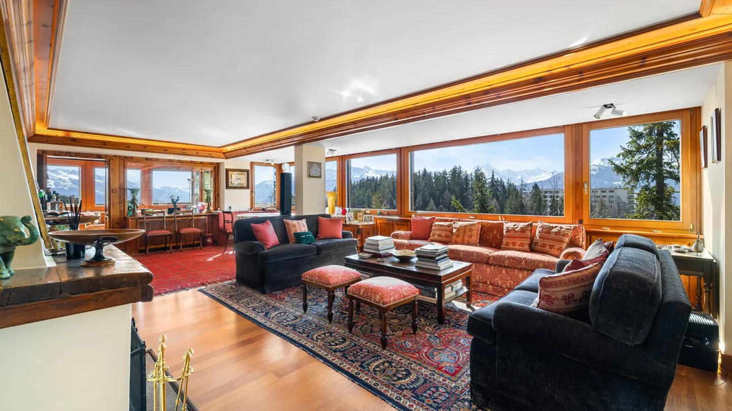 Chalet di prestigio 10.5 stanze con vista panoramica - Crans-Montana - Foto 3 di 33