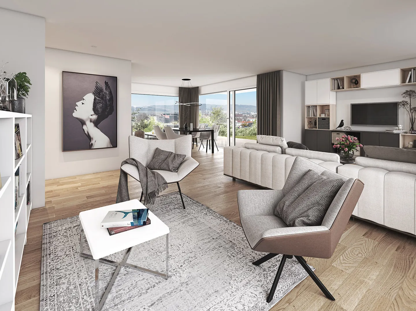 Modern 6.5-Room New Build House – Stylish, Sunny, and Sustainable - Photo 7 of 8