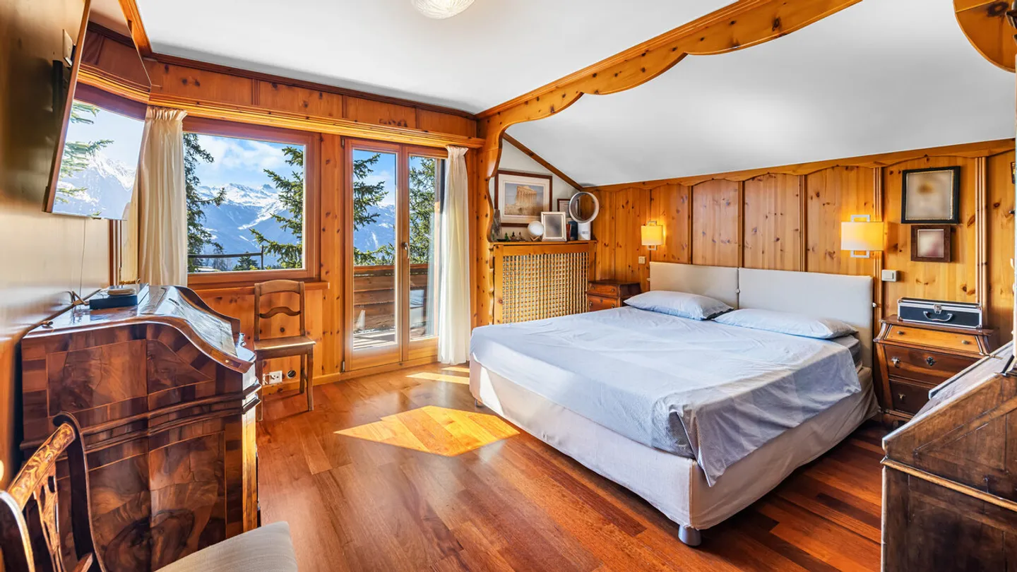 Chalet di prestigio 10.5 stanze con vista panoramica - Crans-Montana - Foto 14 di 33