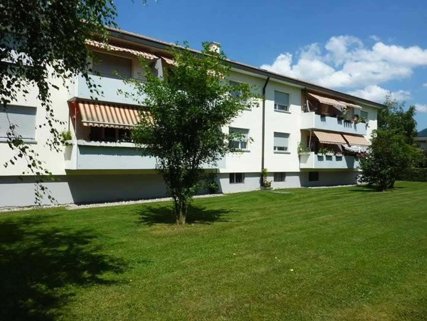 Appartement moderne de 3 pièces dans la verdure - Photo 2 sur 7