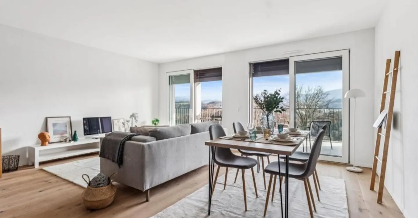 Appartement moderne avec vue alpine - Photo 1 sur 7