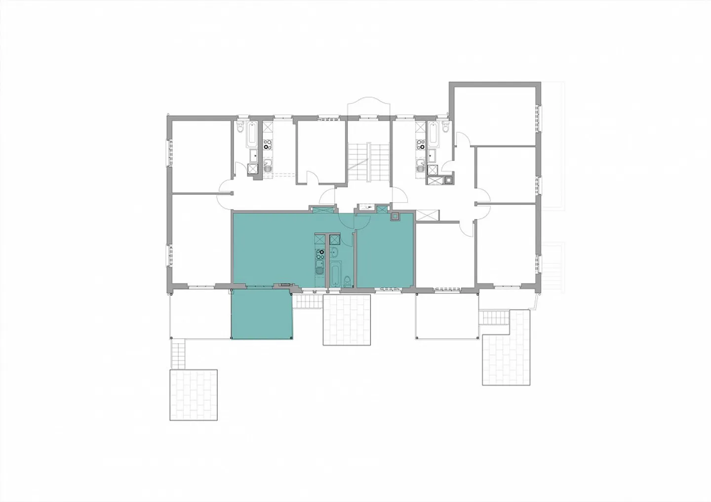 Appartement avec coin salon de jardin confortable - Photo 9 sur 10