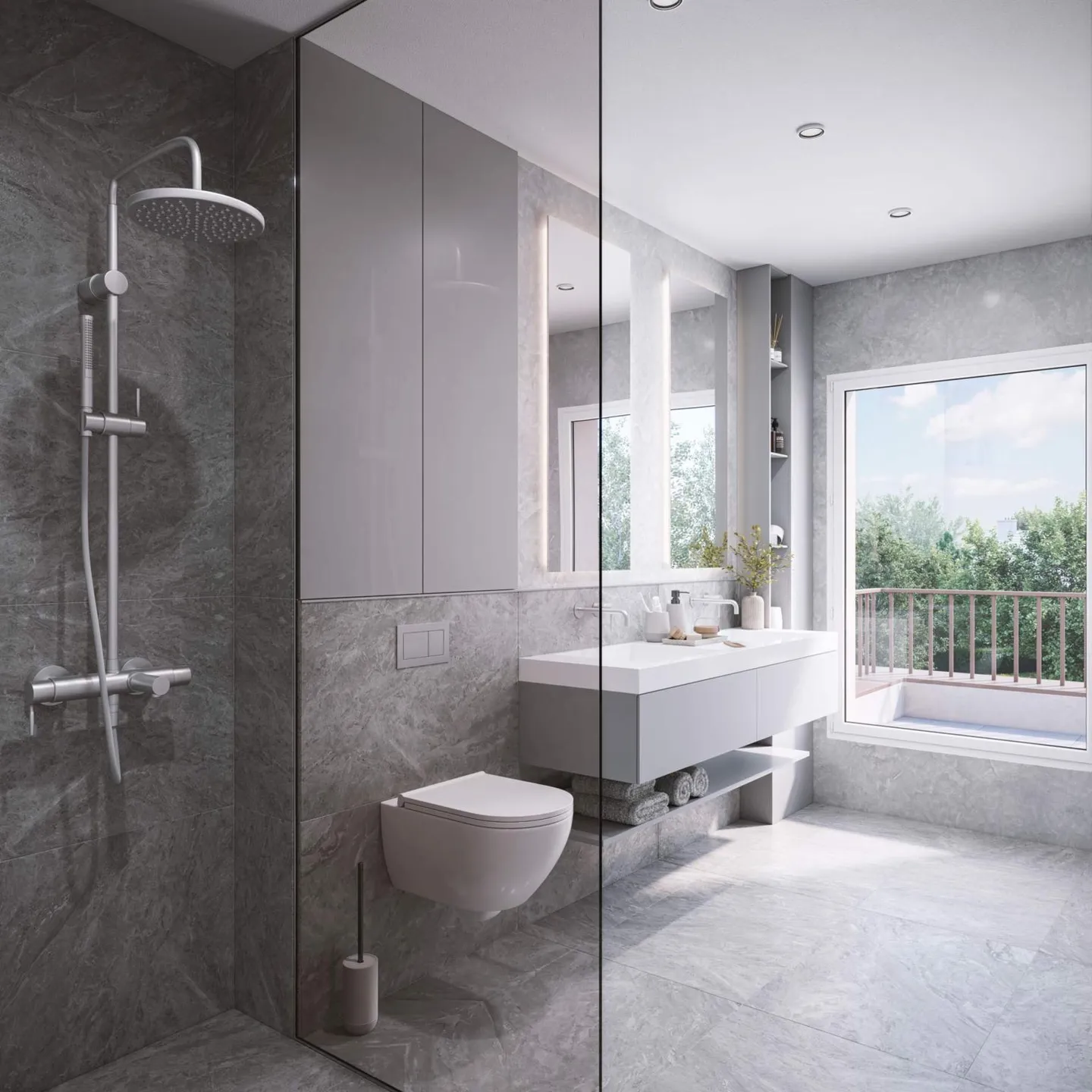 Promozione di 3 ville contemporanee in triplex con giardino - Nyon - Foto 4 di 4