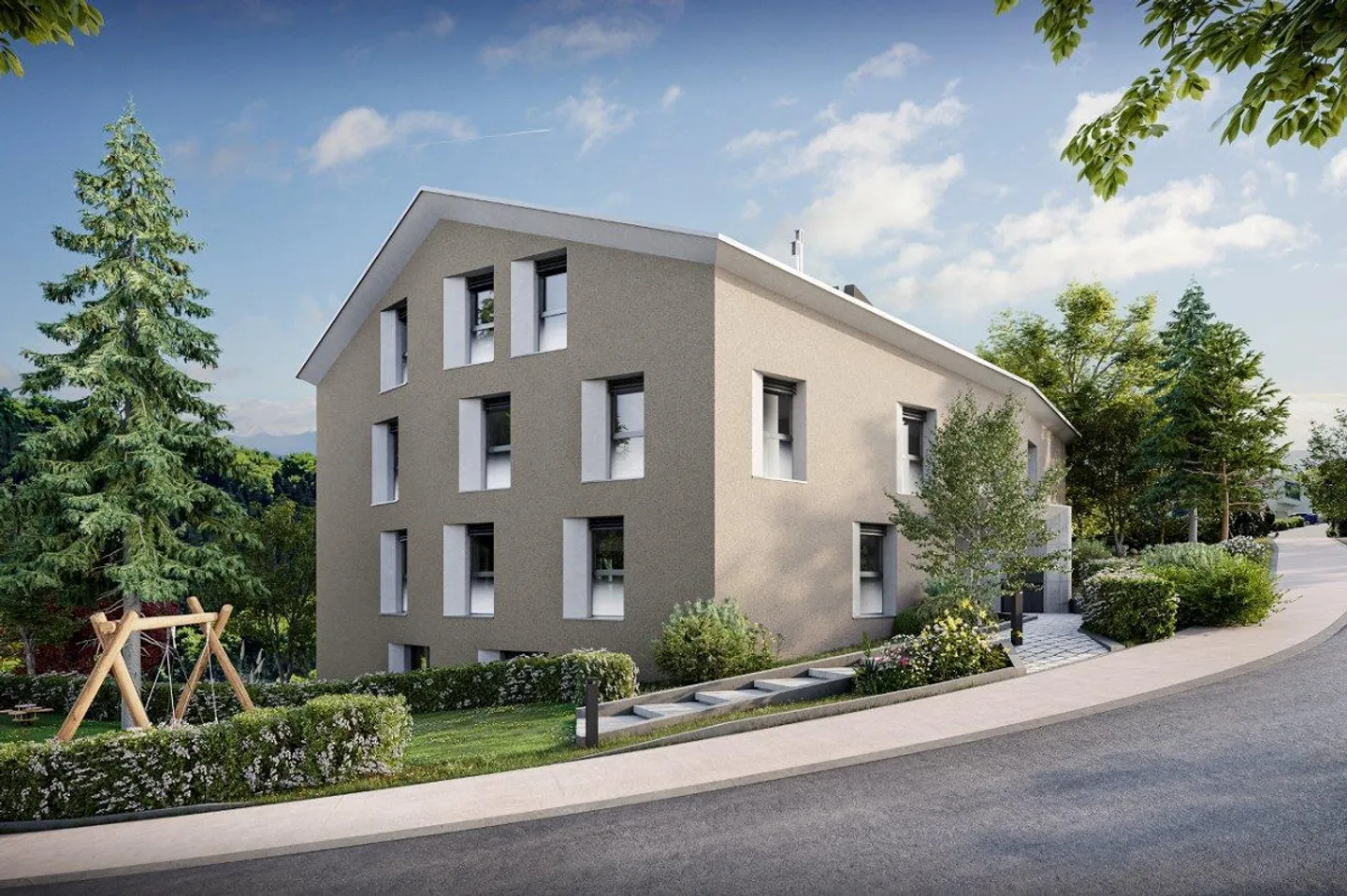 New construction project 'PRISMA7' - 4.5 room garden apartment - Photo 3 of 4