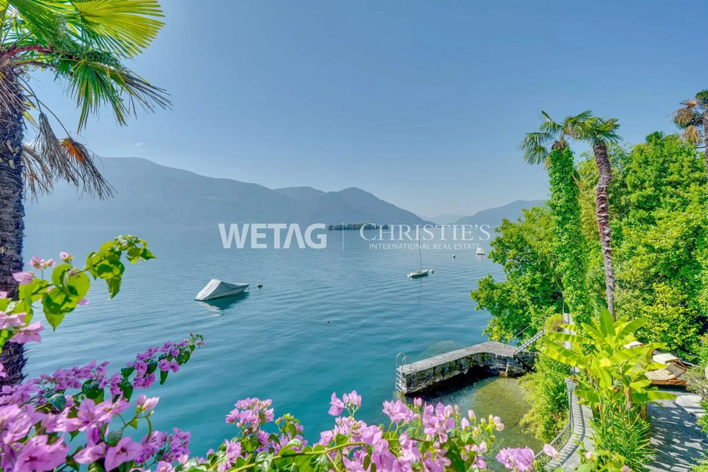Porto Ronco: Villa esclusiva in stile mediterraneo direttamente sul lago con... - Foto 1 di 13