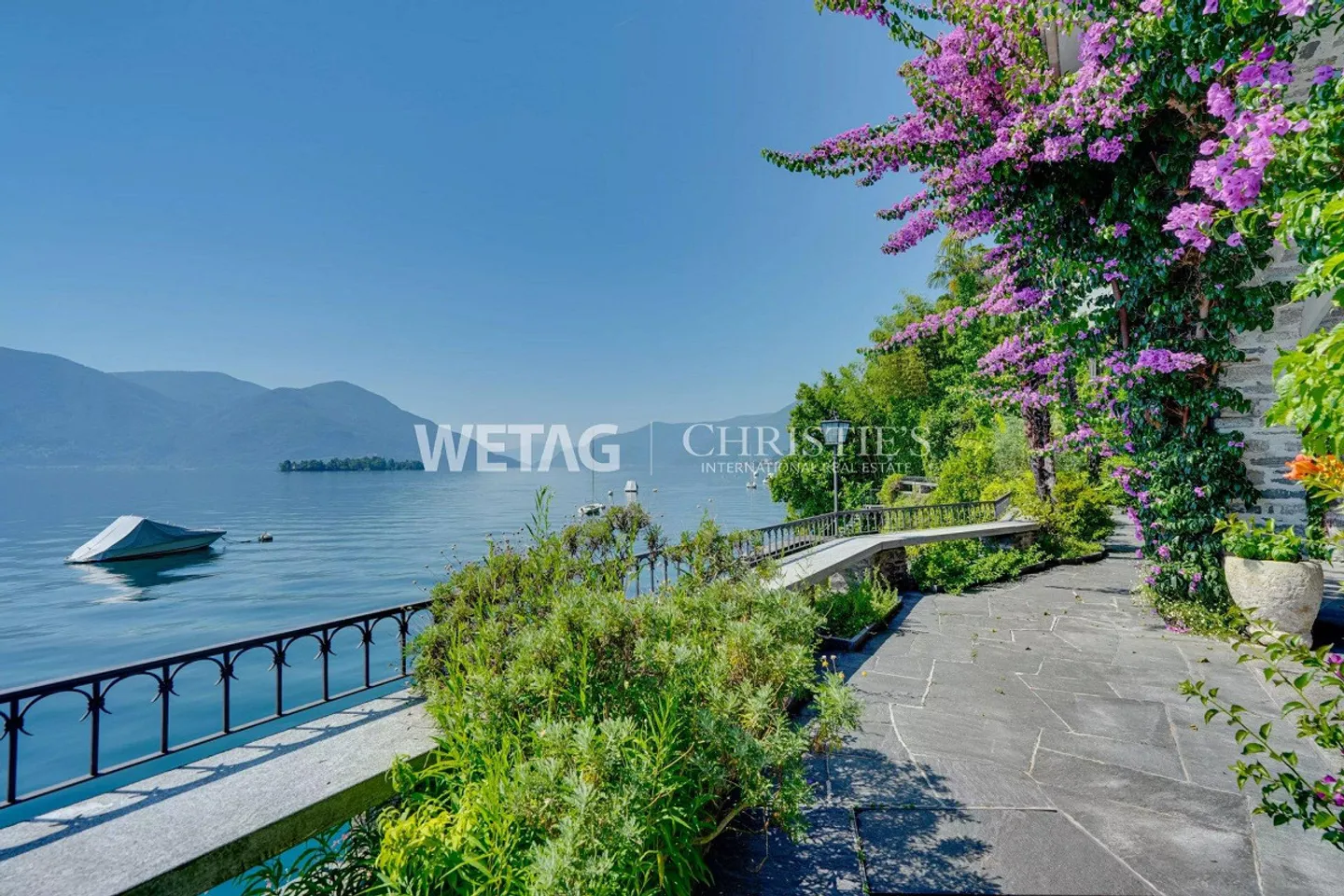 Porto Ronco: Villa esclusiva in stile mediterraneo direttamente sul lago con... - Foto 7 di 13