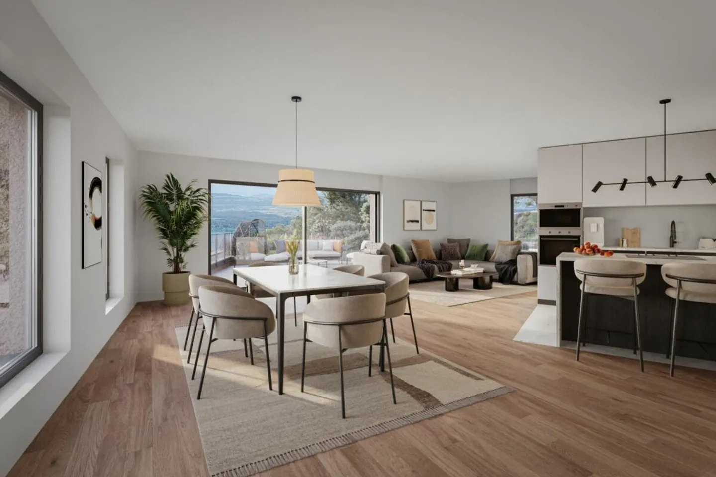 Bellissimi nuovi appartamenti di 2,5 stanze con grandi terrazze e vista - Foto 1 di 19