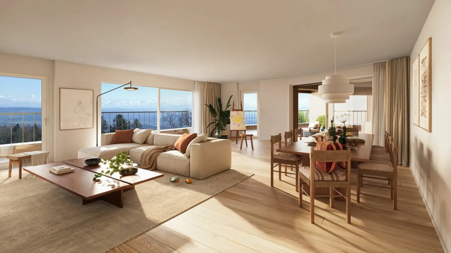 Bellissimi nuovi appartamenti di 2,5 stanze con grandi terrazze e vista - Foto 10 di 19