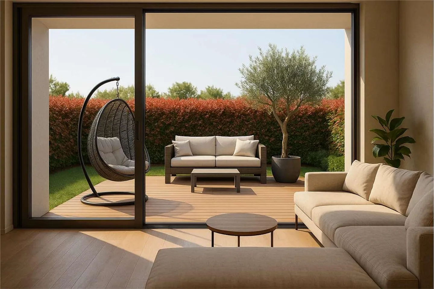 Prestigewohnung mit Privatgarten - Foto 3 von 10