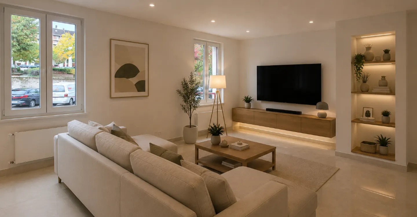 Magnifique appartement de 4 pièces entièrement rénové, idéalement situé - Foto 2 di 6