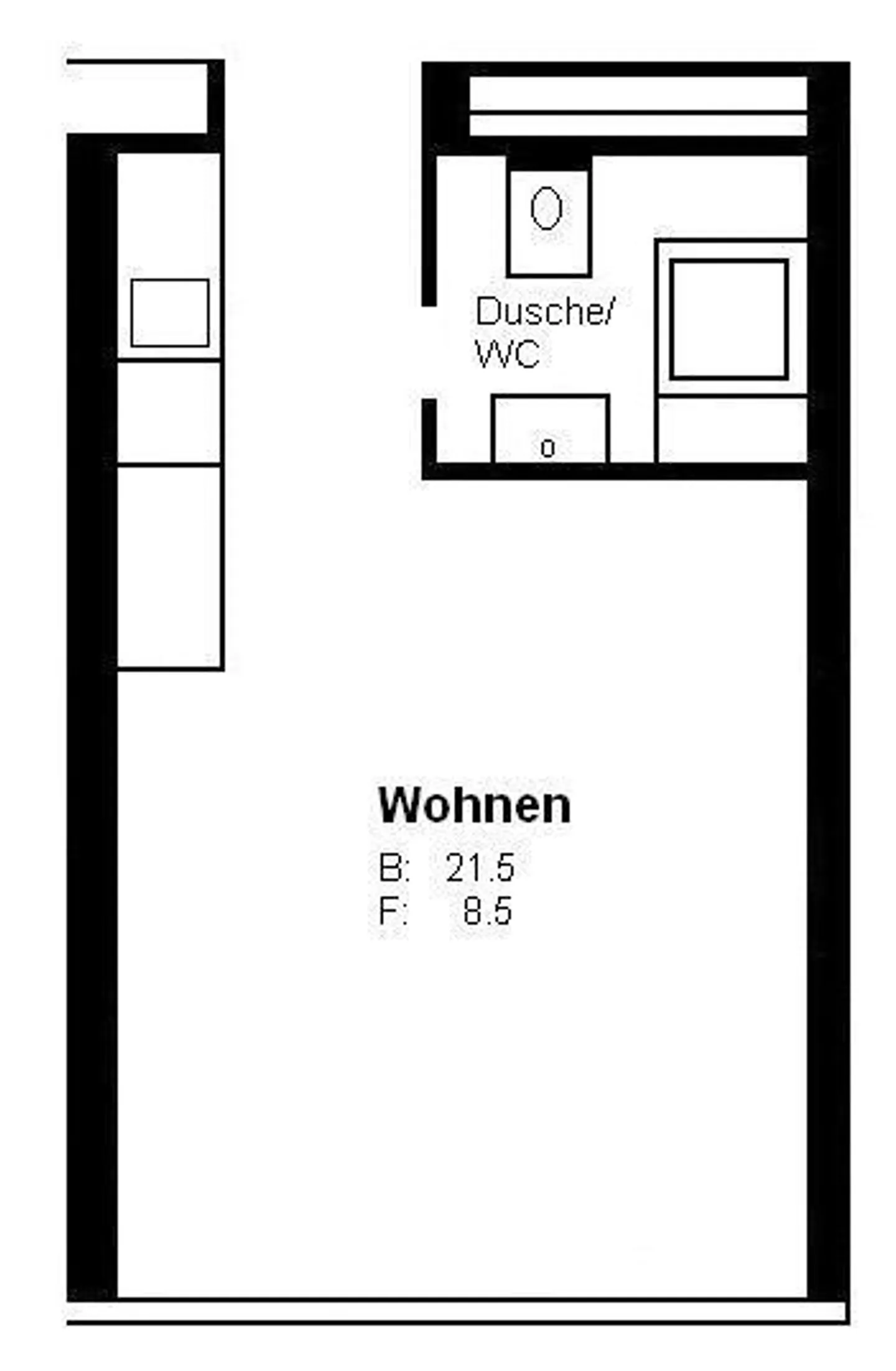 Appartement 1 pièce à louer à Niederuzwil - Photo 7 sur 7