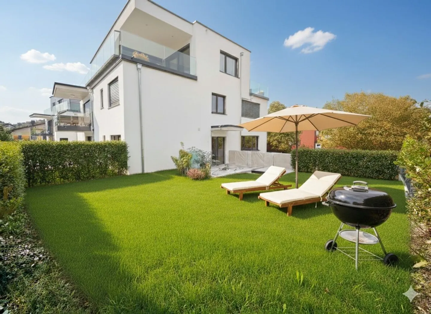 New Building in Prime Location with Spacious Seating Area (88 m²) and Private Laundry Room and Cellar (23 m²) The Apartment Can Also Be Rented Furnished Upon Request. - Photo 2 of 10