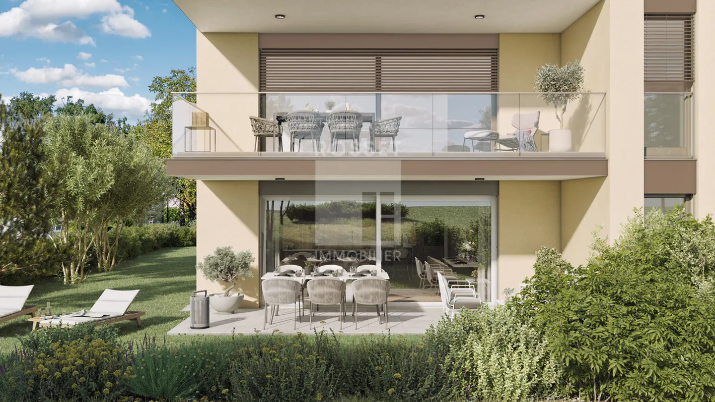 Zeitgenössische Wohnungen in Veyrier - Foto 1 von 4