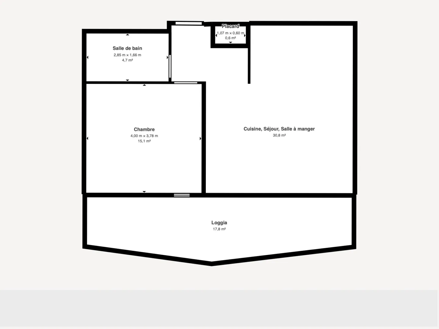 Bright 2.5 rooms with spacious loggia in a privileged environment - Photo 11 of 11
