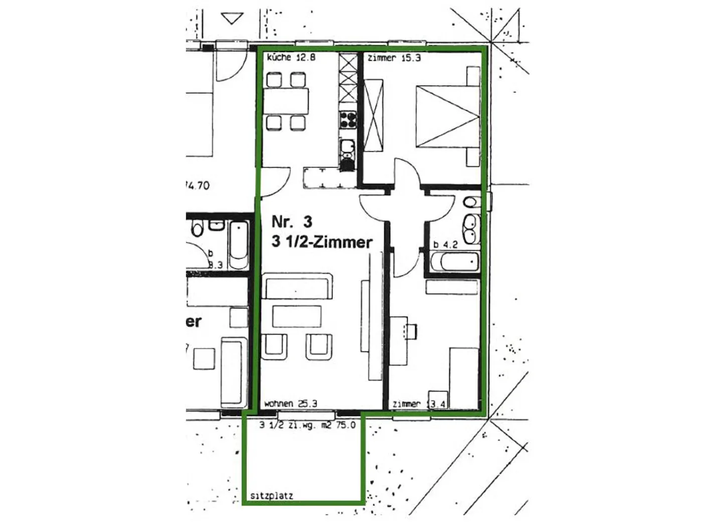 Beautiful and spacious garden apartment - Photo 8 of 8