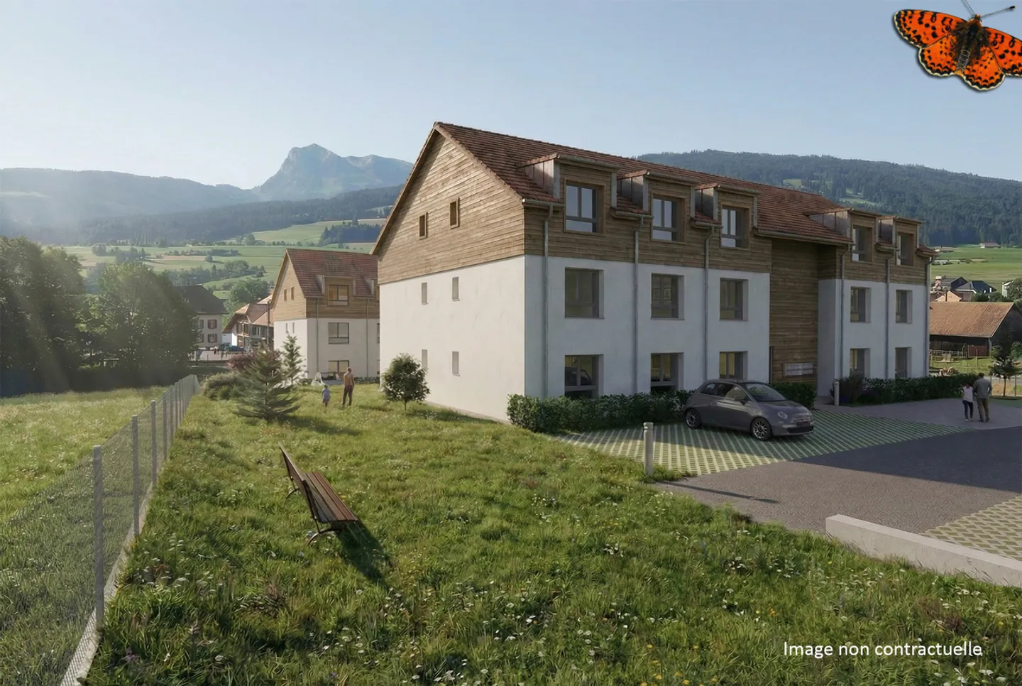 Bellissimo 2½ con grande balcone di 16m2 in nuova promozione - Foto 3 di 6