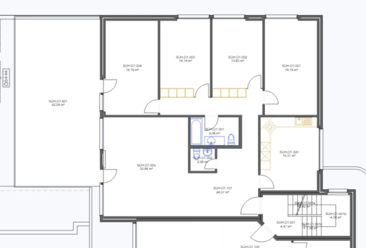 Geräumige 5.5 Zimmer Wohnung - Foto 8 von 8