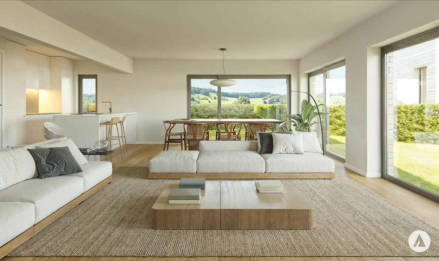 Nouvelle construction avec un cœur pour la vie à la campagne - Photo 2 sur 7