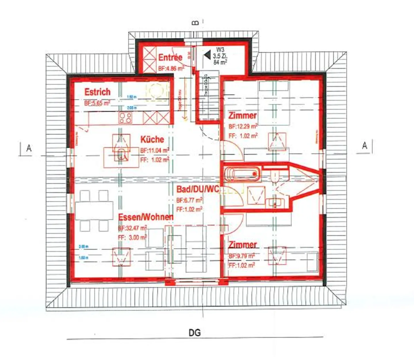Charmante Dachgeschosswohnung in Mühlau - Foto 9 von 9