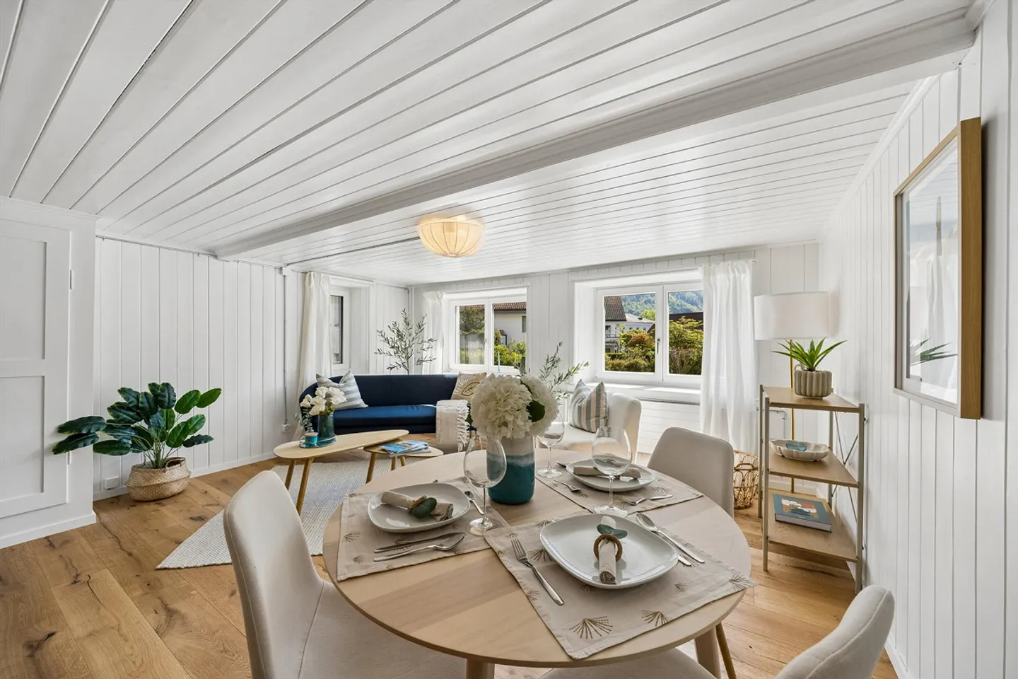 Casa bifamiliare di 4,5 stanze ristrutturata con amore a Riedern - Foto 12 di 30