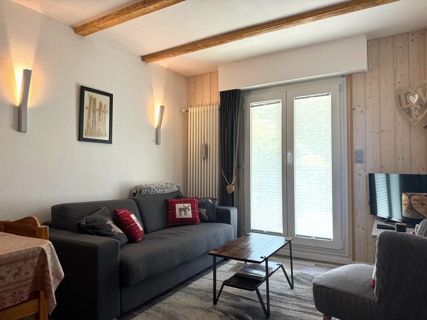 Seltenes renoviertes Duplex in Torgon mit Terrasse, Balkon und Bergblick - Foto 1 von 8