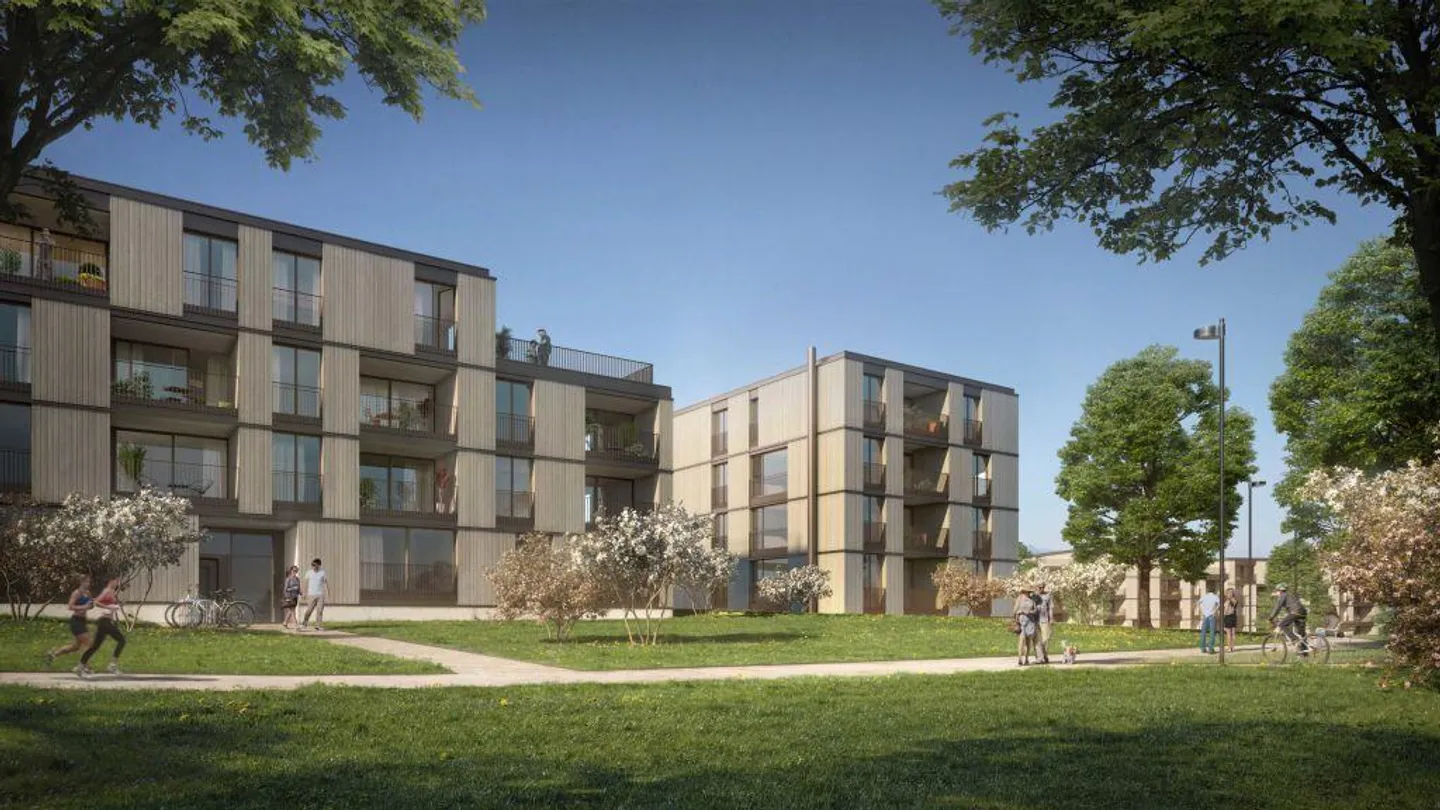 Moderno appartamento di 3,5 stanze in mezzo a un parco sopra Zollikofen - Foto 7 di 7