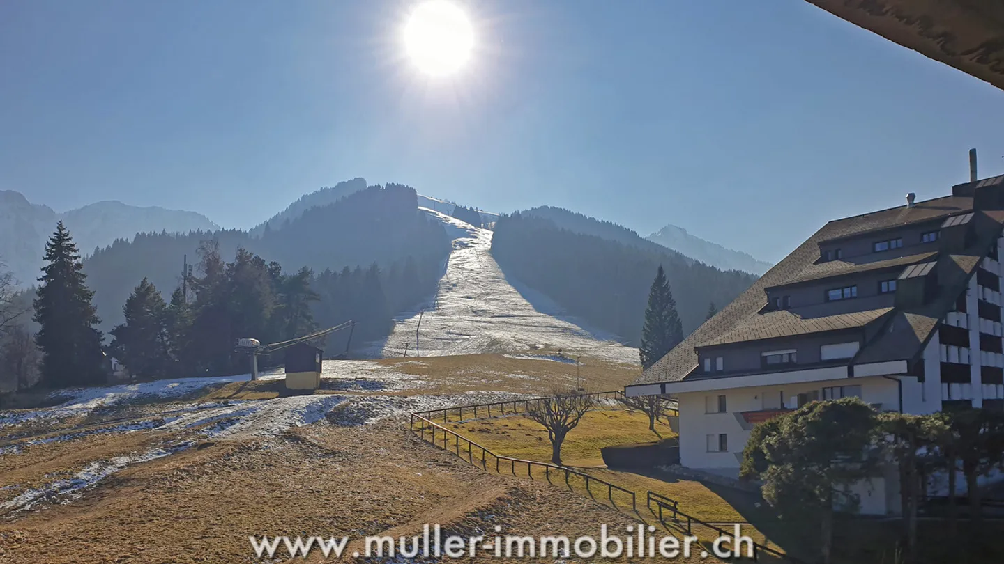 Bel monolocale situato a sud a Torgon - Foto 1 di 12