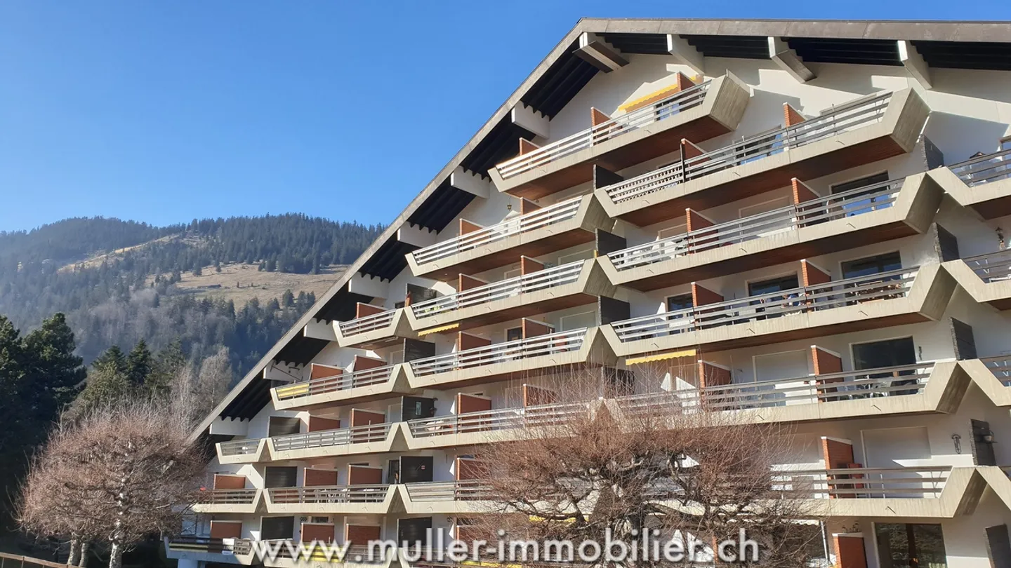 Bel monolocale situato a sud a Torgon - Foto 3 di 12