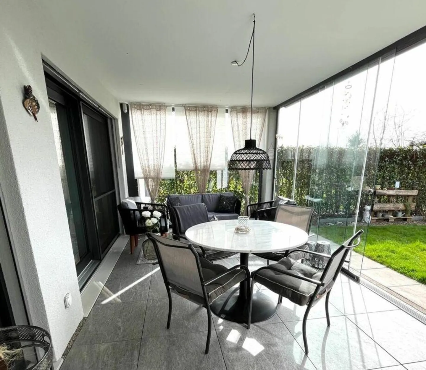 Exklusive Gartenwohnung mit Aussicht - Foto 7 von 7