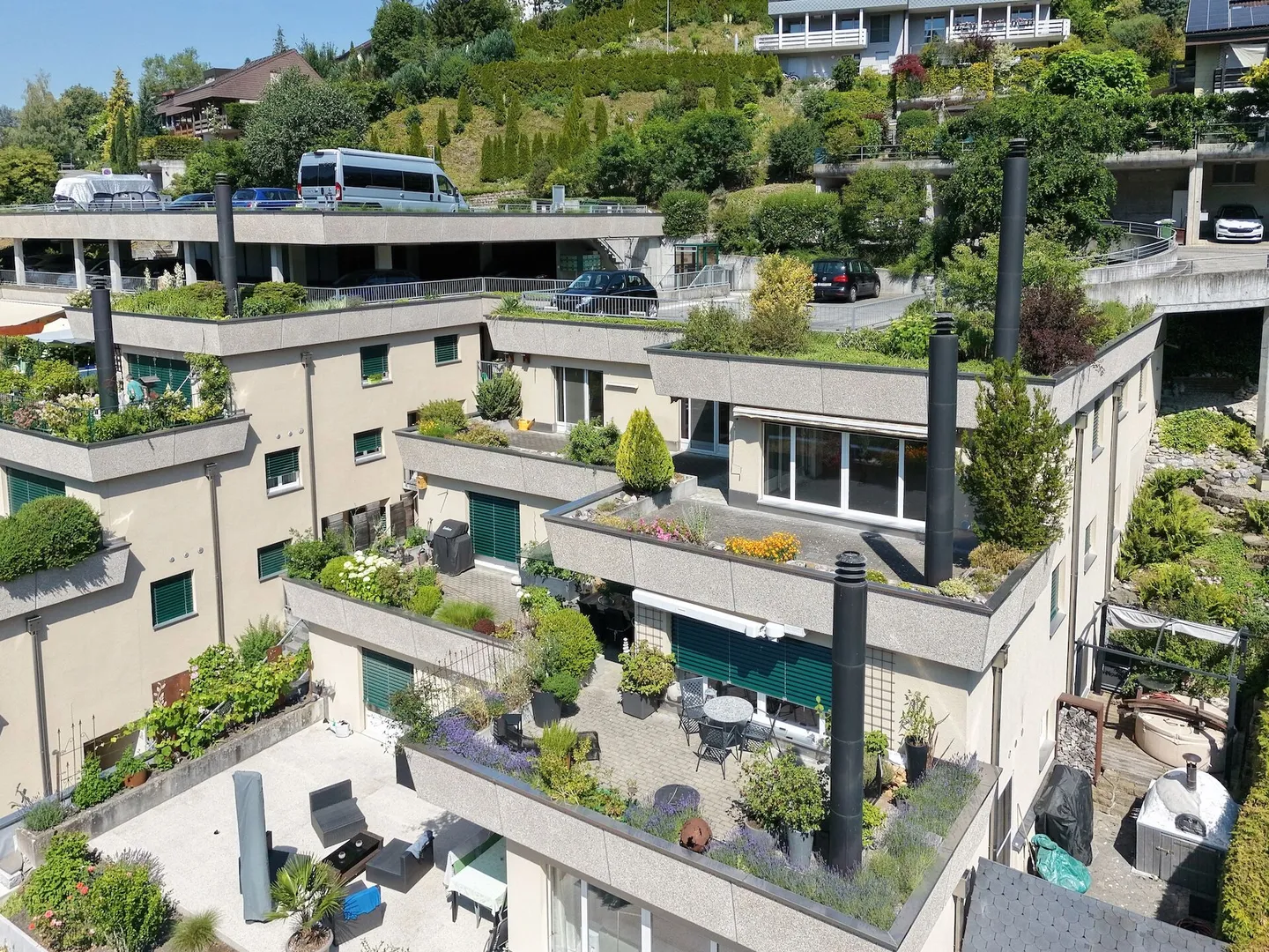 Vivre spacieux et confortable sur un seul niveau dans un emplacement ensoleillé et avec vue dégagée à Utzigen - Photo 23 sur 26