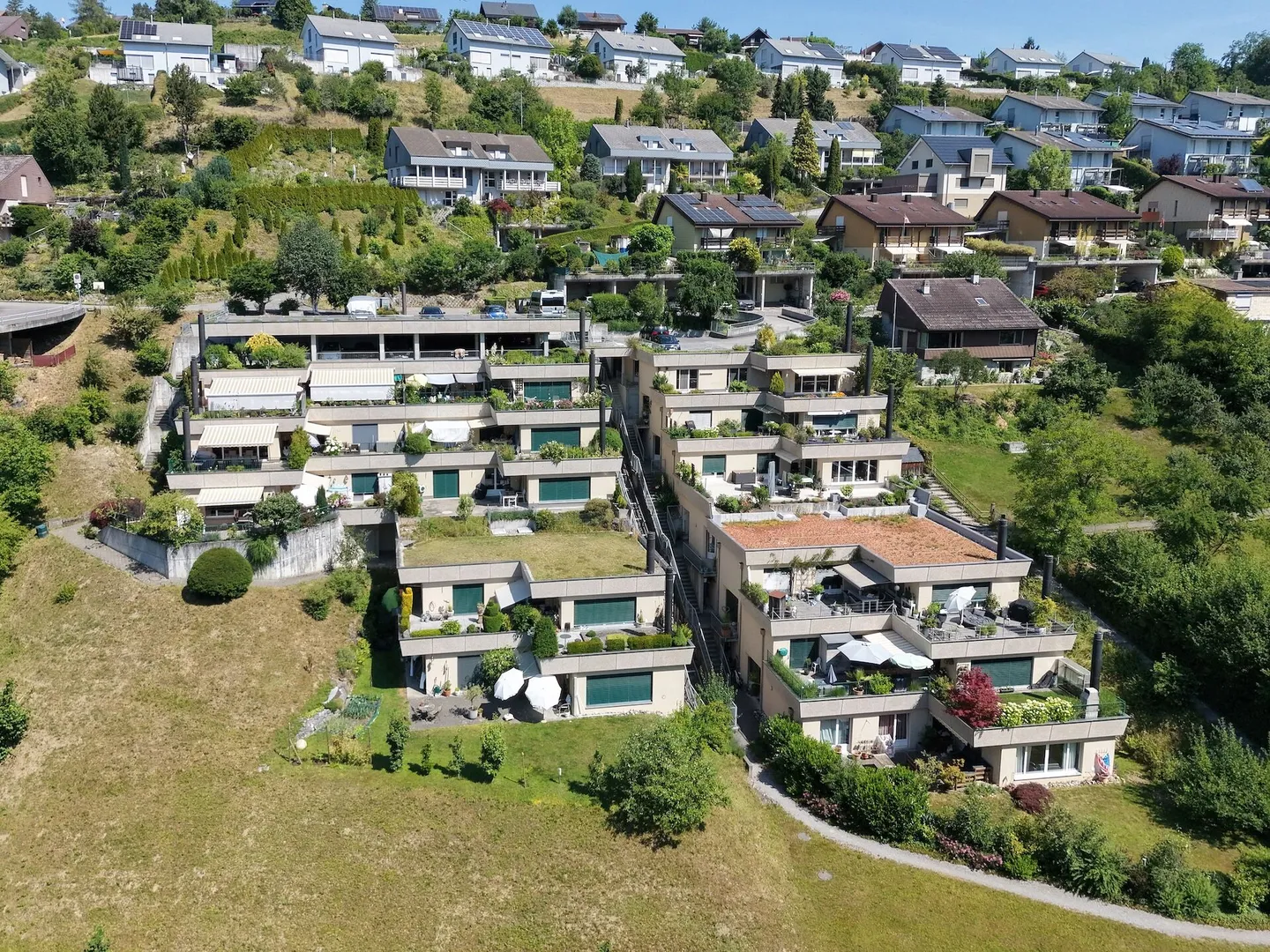 Vivre spacieux et confortable sur un seul niveau dans un emplacement ensoleillé et avec vue dégagée à Utzigen - Photo 25 sur 26