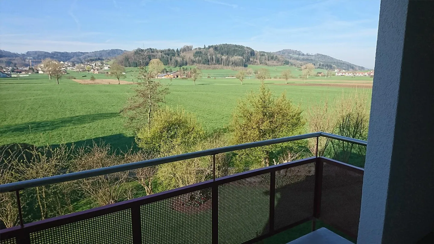Appartement ensoleillé de 4,5 pièces au 1er étage avec vue dégagée sur la verdure - Photo 2 sur 15