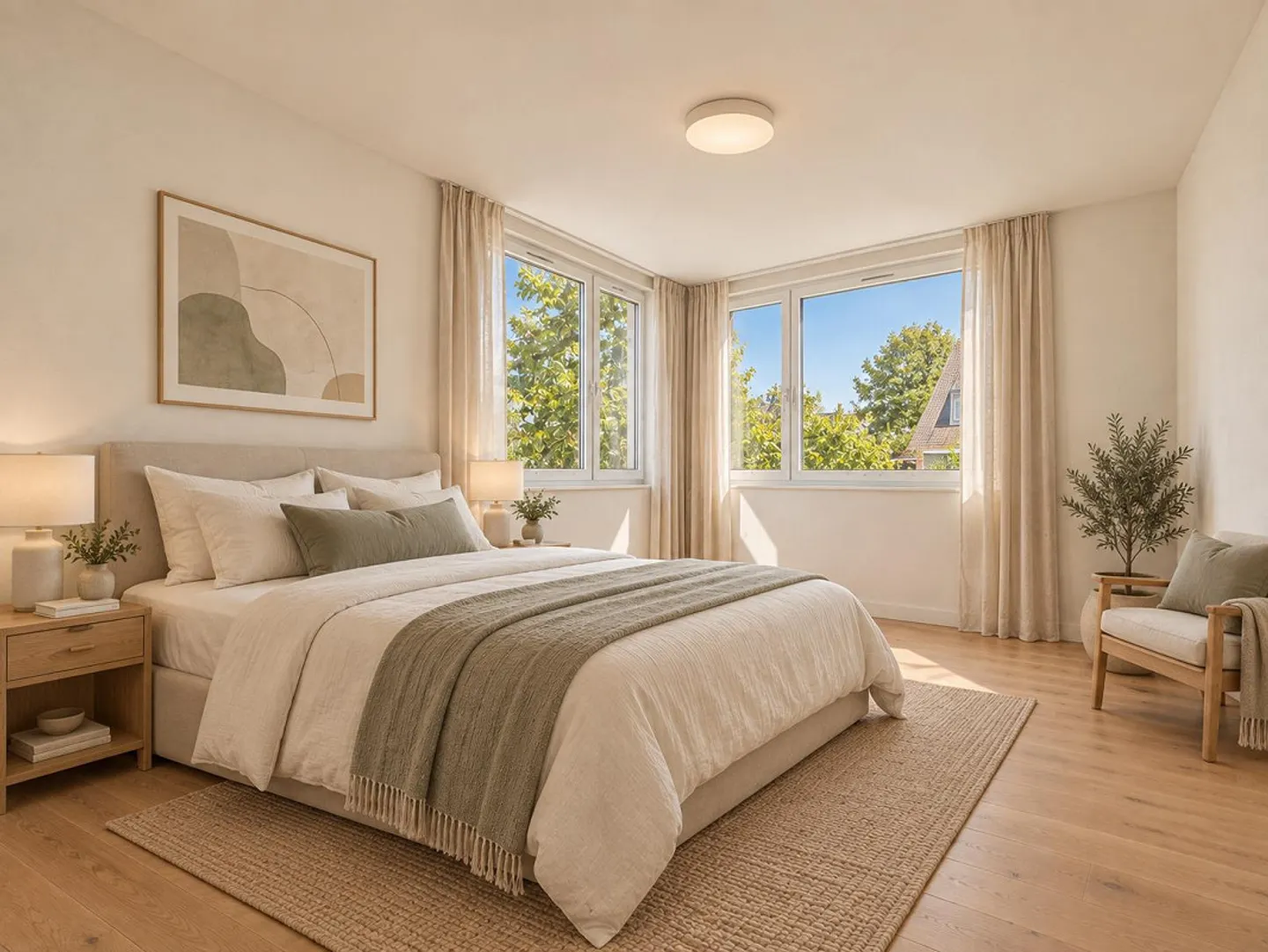 Geräumige Gartenwohnung in Wil - Foto 4 von 8