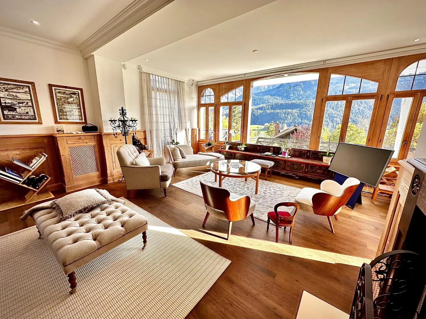 Luxuswohnung in Château-d'Oex - Foto 3 von 13