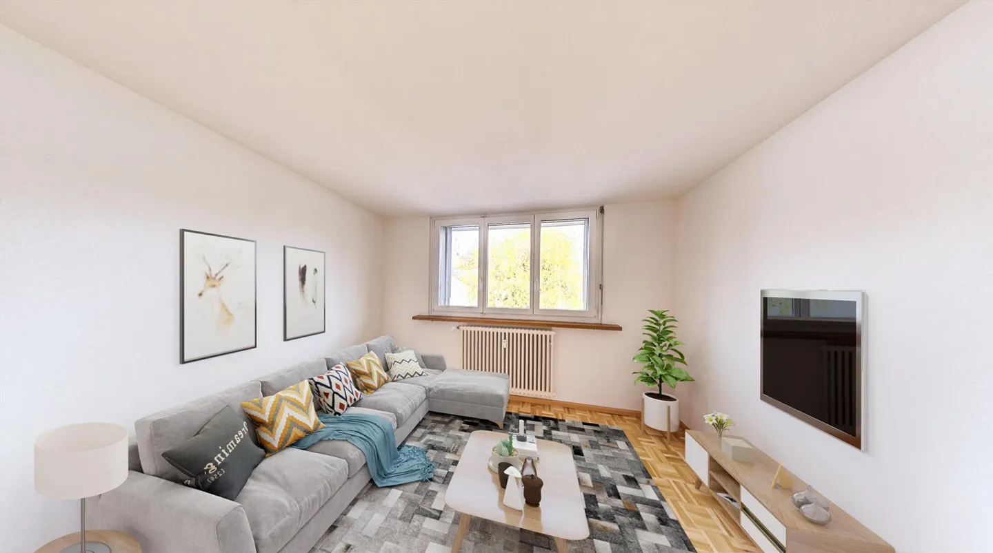 Dachwohnung in ruhiger Liegenschaft - Foto 4 von 7