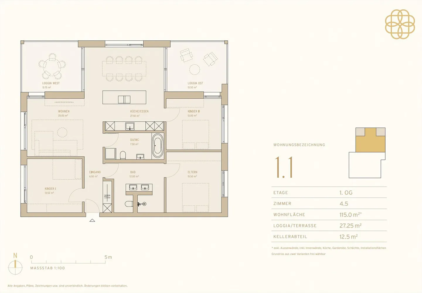 4.5 Room New Apartment - Photo 7 of 7