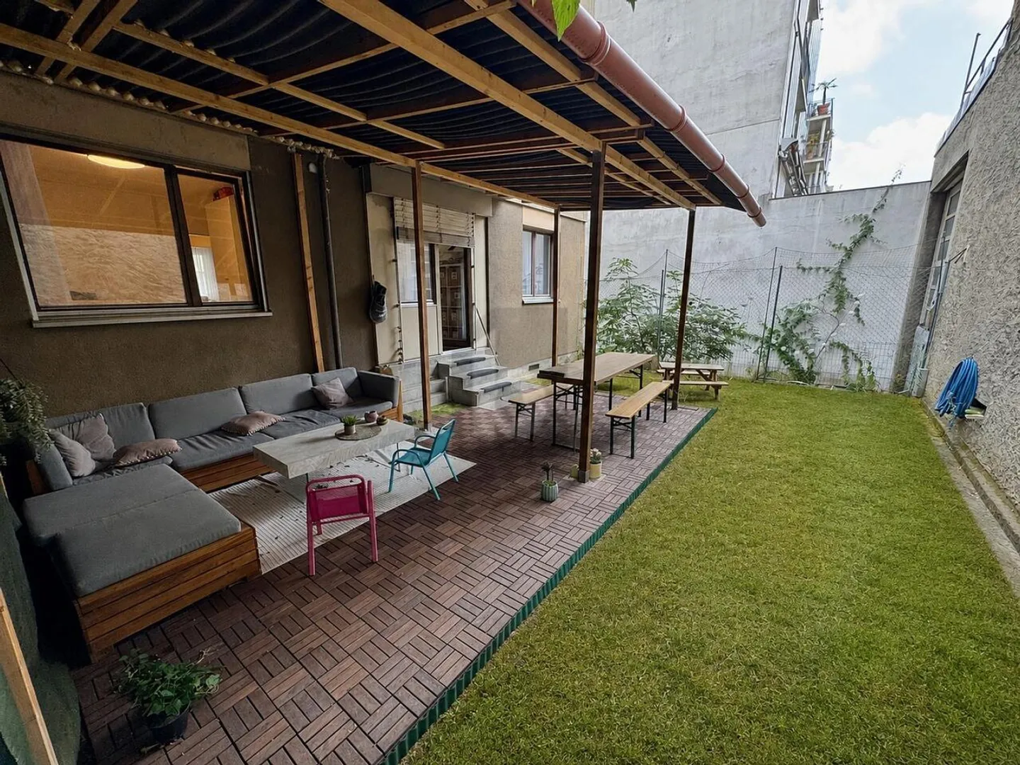 DER GARTEN VOR DER TÜR STATT NUR EIN BALKON - Photo 1 sur 6