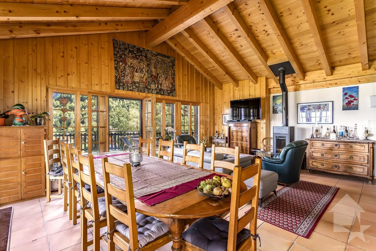 Wunderschönes B&B mit 6 Doppelzimmern, 280 m2, Jacuzzi, Aussicht und Sonne - Foto 24 von 30