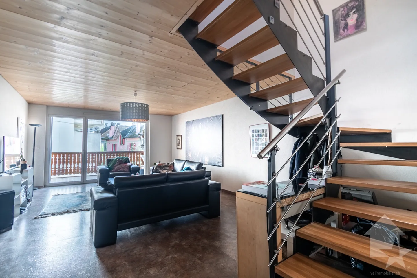 Monthey, duplex di 4.5 stanze in edificio Minergie nel centro città - Foto 1 di 14