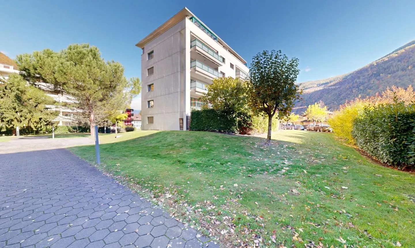 Prächtige 4,5-Zimmer-Wohnung in der Fusion - Martigny - Photo 1 sur 11