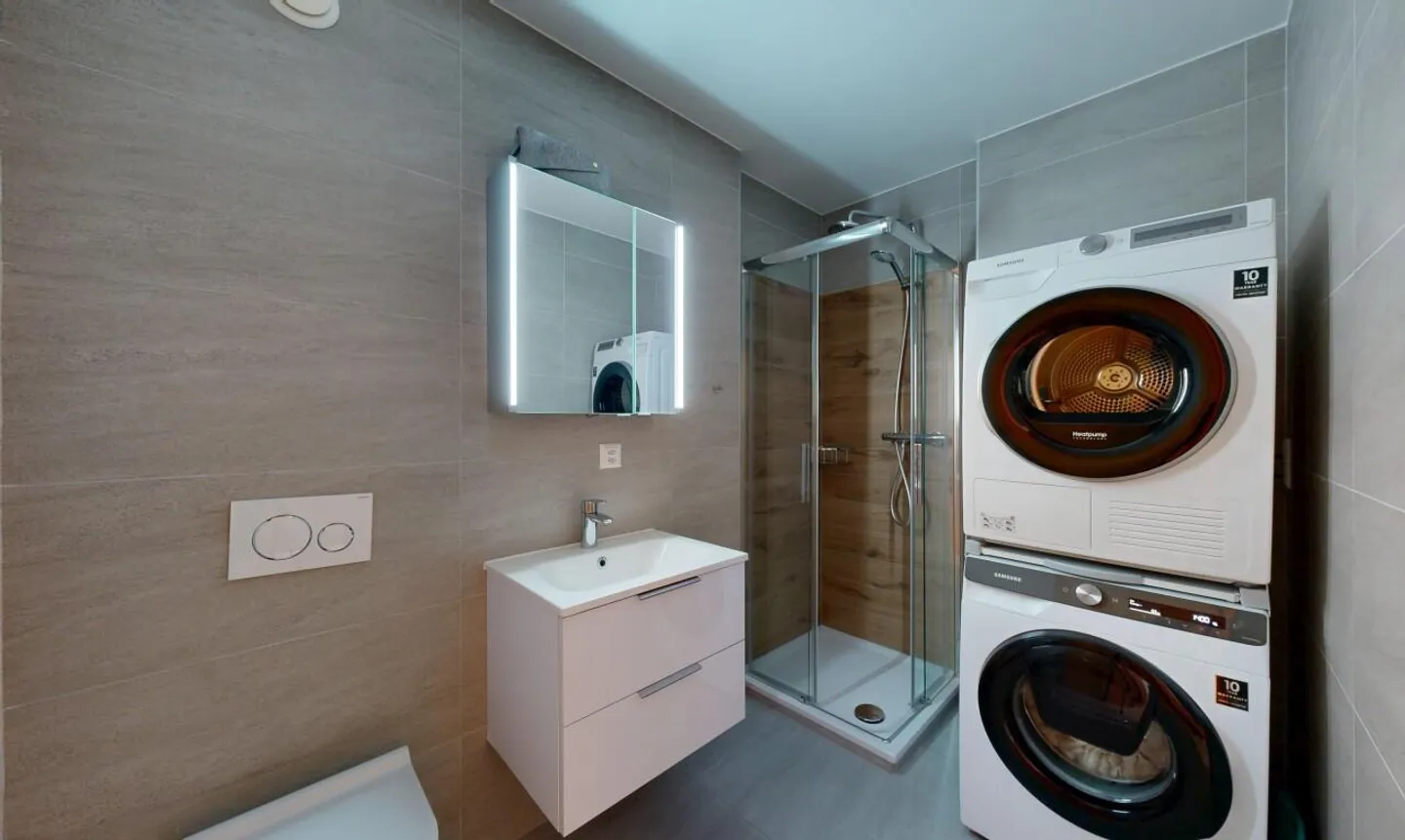 Prächtige 4,5-Zimmer-Wohnung in der Fusion - Martigny - Photo 10 sur 11